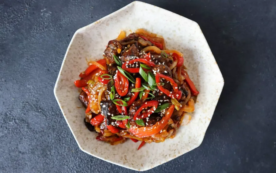 Vegan Crispy Chilli 'Beef' Bosh TV