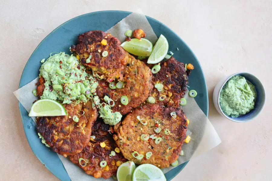 Vegan Crispy Corn Fritters  Bosh TV