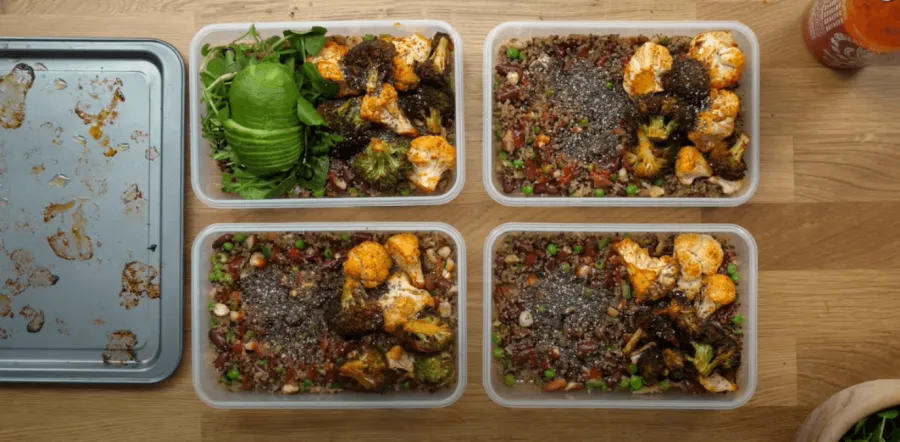Vegan Easy Protein Meal Prep BOSHTV