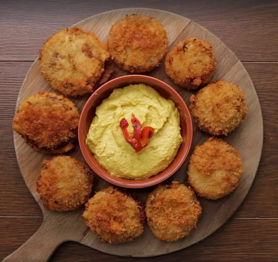 Vegan Falafel Onion Rings Bosh TV