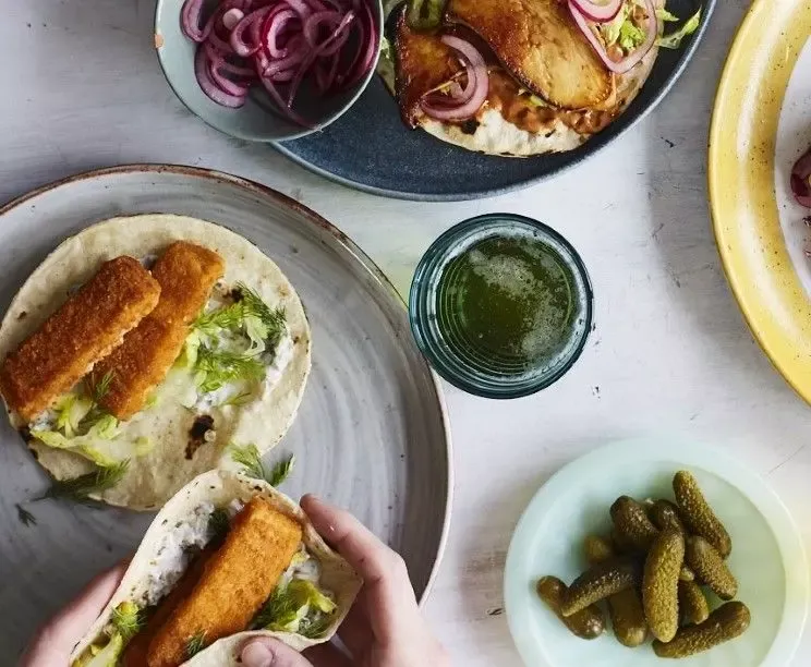 Vegan Fish Finger Tacos  Bosh TV