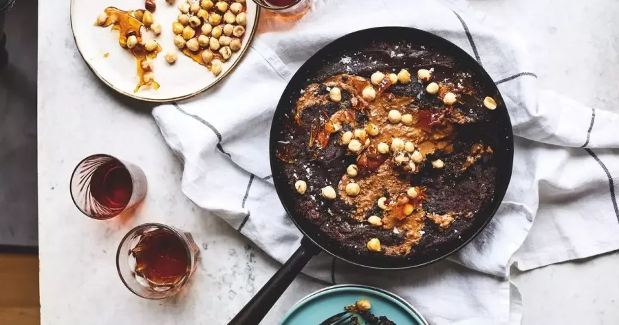 Vegan Frying Pan Brownie  Bosh TV