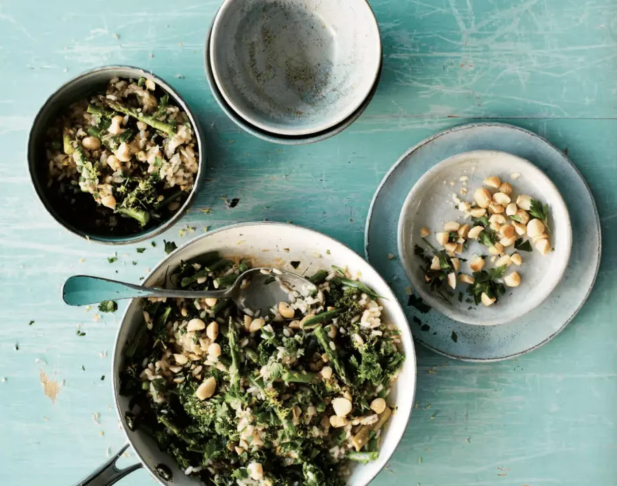 Vegan Greens Risotto Bosh TV