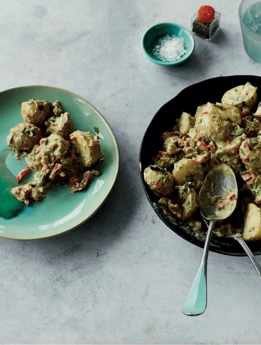Vegan Guacamole Potato Salad BOSHTV
