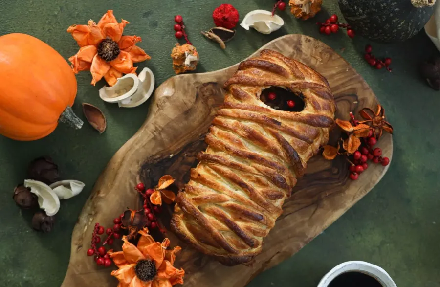 Vegan Halloween Mummy Wellington  Bosh TV