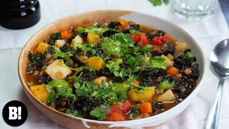 Vegan Hearty Minestrone Bosh TV