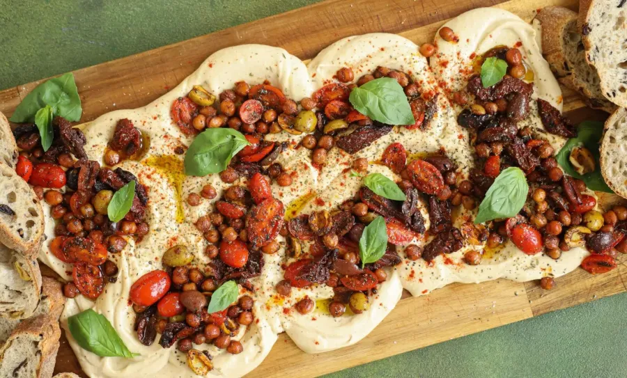Vegan Hummus Board  Bosh TV