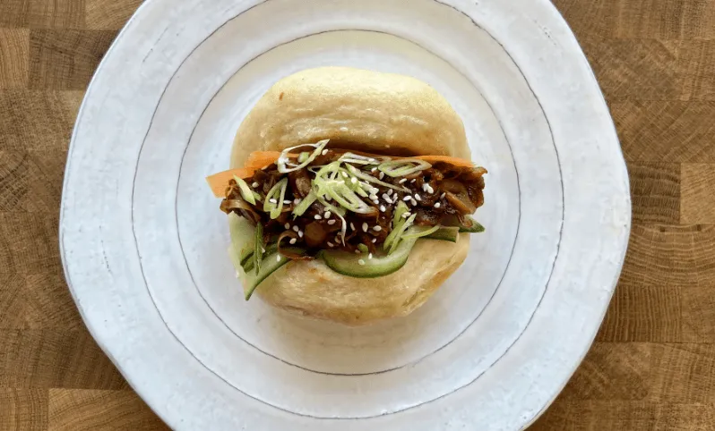 Vegan Jackfruit Bulgogi Bao Buns BOSHTV