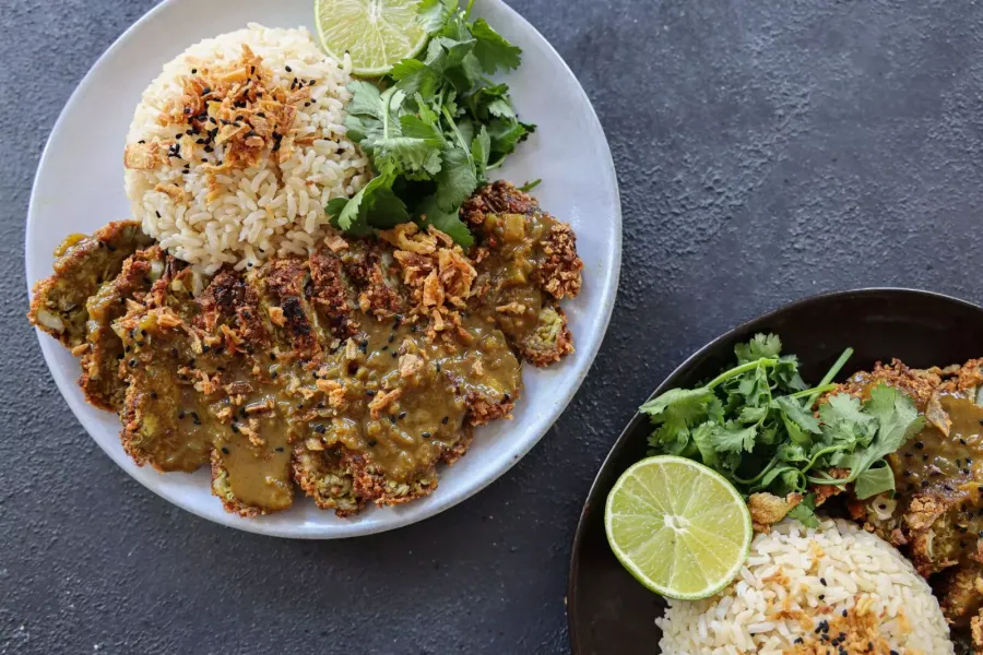 Vegan Jackfruit Katsu Curry Bosh TV