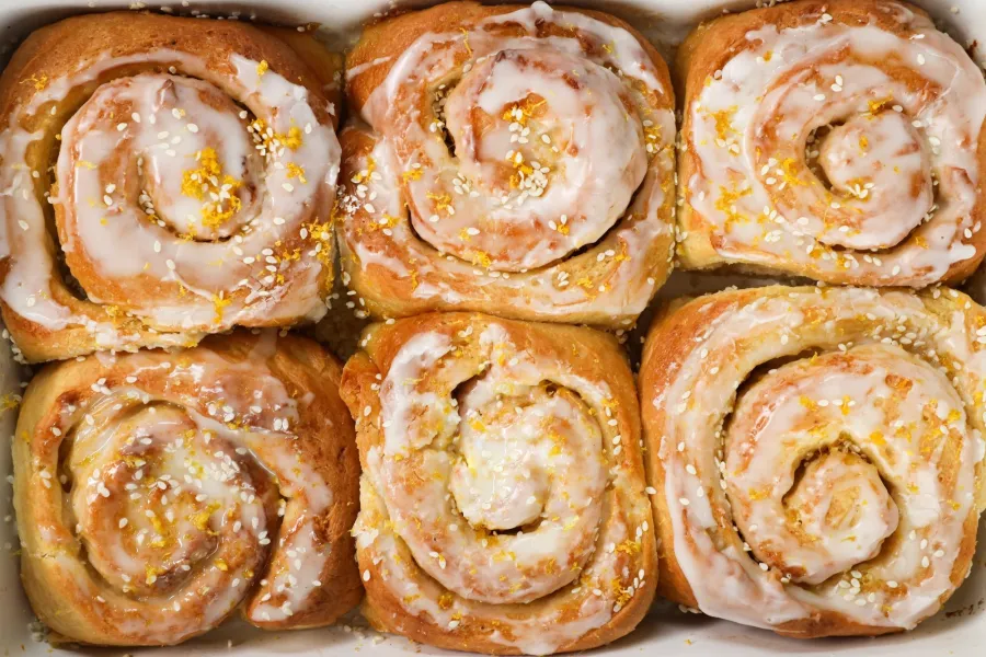 Vegan Lemon Drizzle Buns BOSHTV