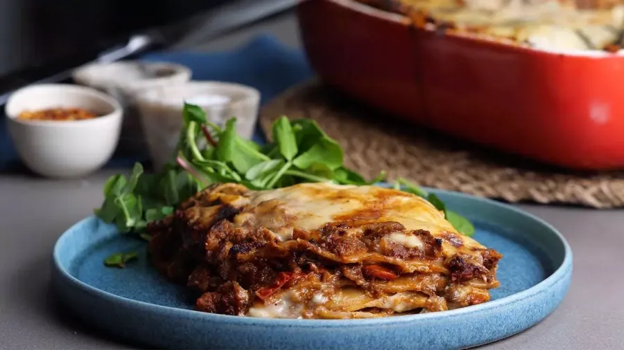 Vegan Lush Roast Veggie Lasagne Bosh TV