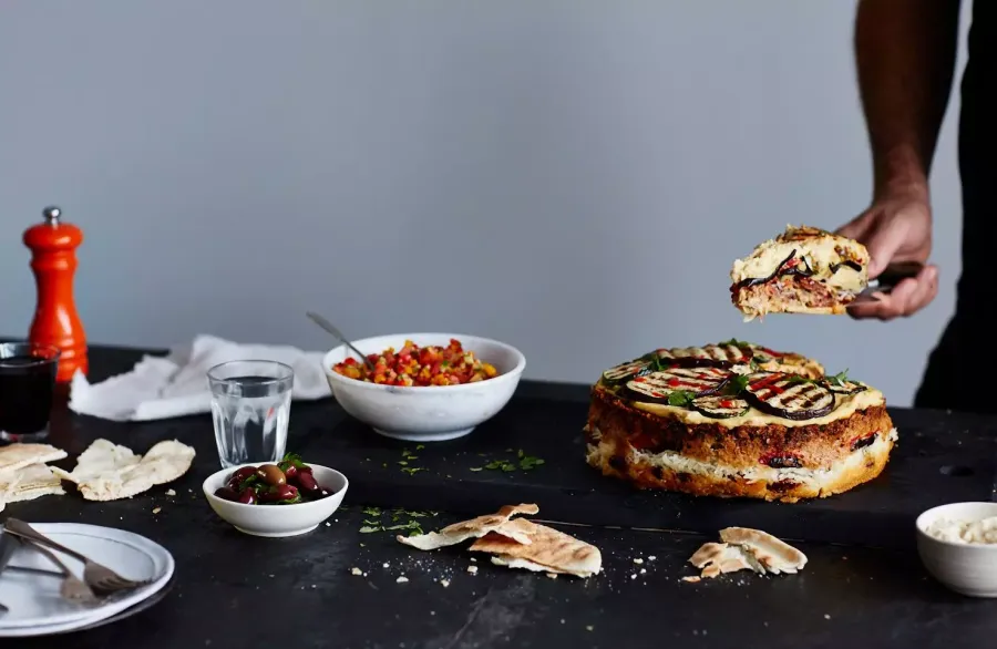 Vegan Mezze Cake  Bosh TV