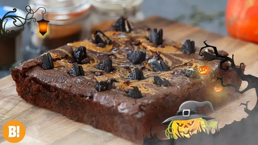 Vegan Naughty Pumpkin Brownies Bosh TV
