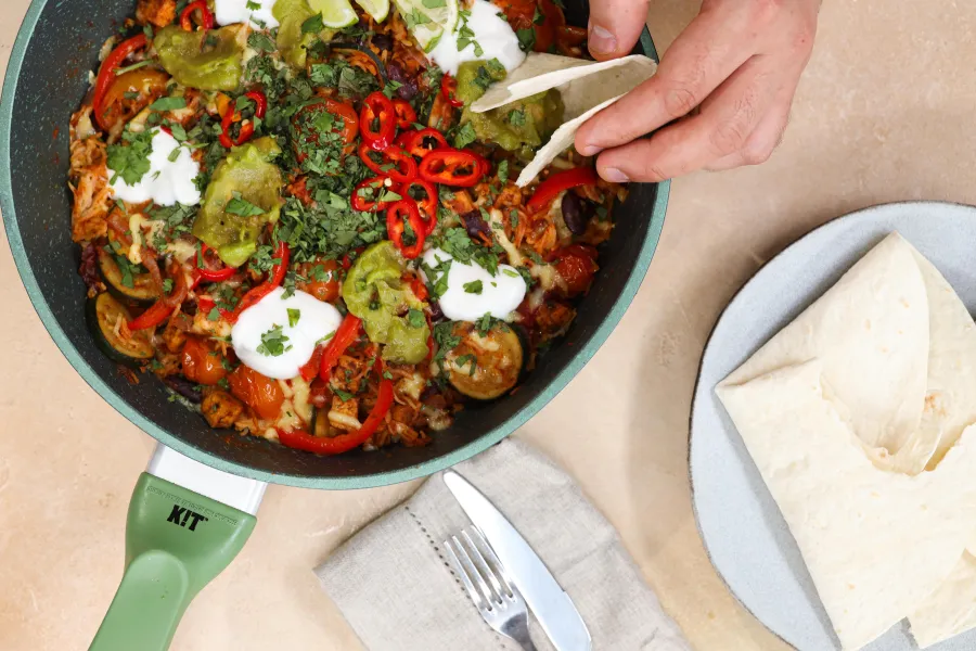 Vegan One Pan Naked Burrito BOSHTV