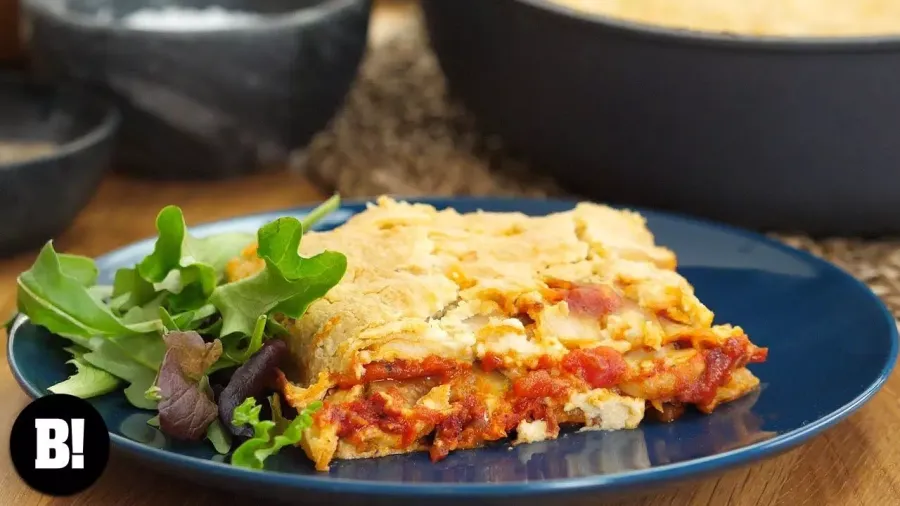 Vegan One Pot Lasagne with The Happy Pear Bosh TV