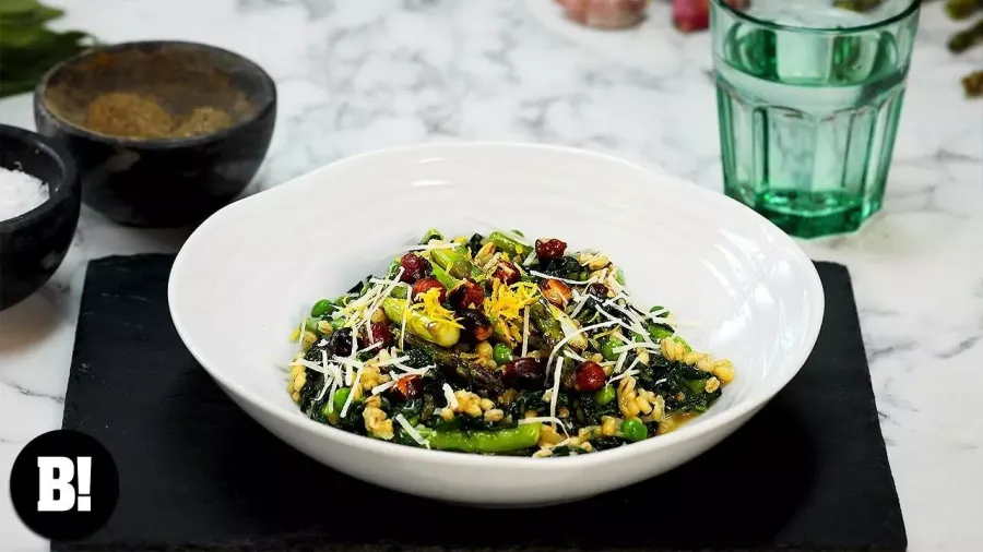 Vegan Orzotto Bosh TV