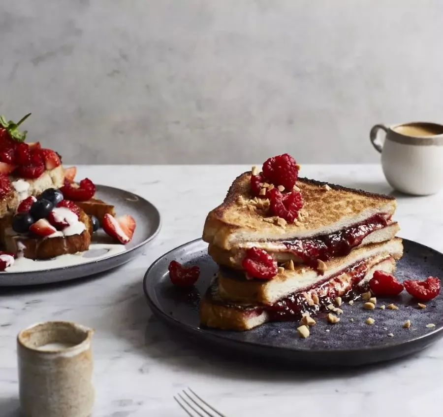 Vegan PBJ French Toast Bosh TV