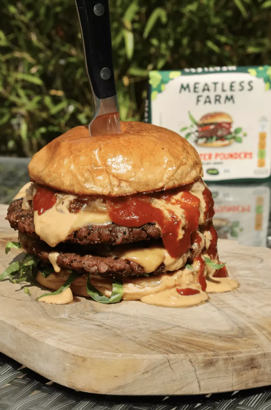 Vegan PB&J Burger Bosh TV