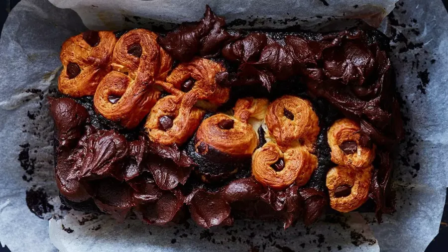 Vegan Pain au Chococake Cake Bosh TV