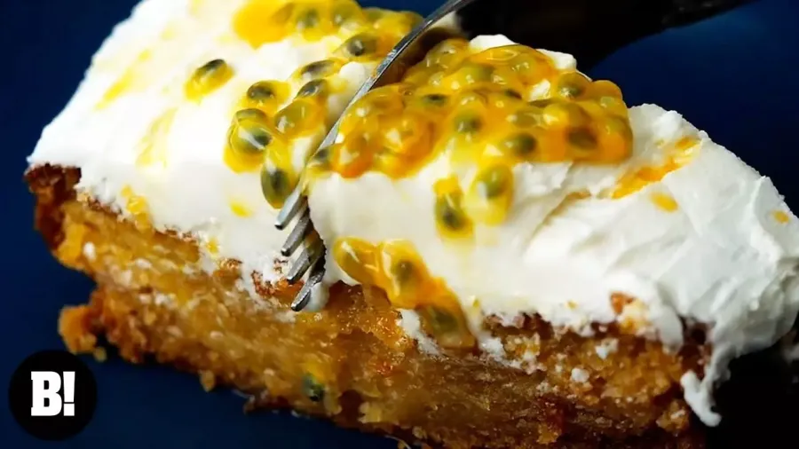 Vegan Passionfruit Lemonaid Cake Bosh TV