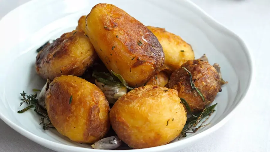 Vegan Perfectly Crisp Roast Potatoes Bosh TV