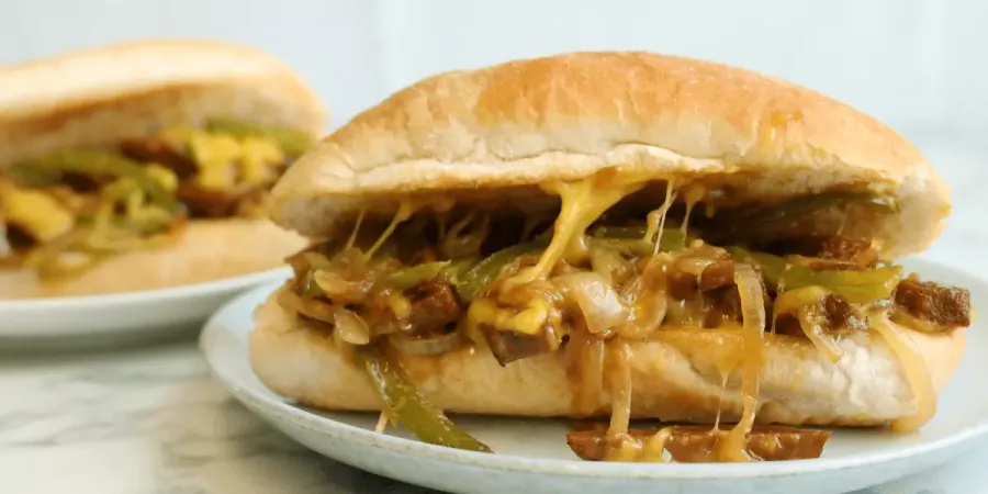 Vegan Plant-Based Philly Cheesesteak Bosh TV