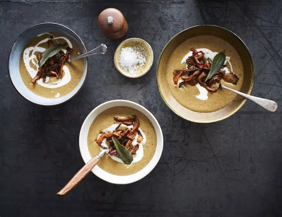 Vegan Plant-Based 'Chicken' Soup Bosh TV