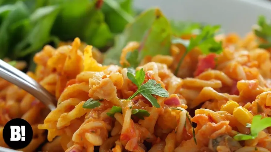 Vegan Plant-Based 'Tuna' Pasta Bake Bosh TV