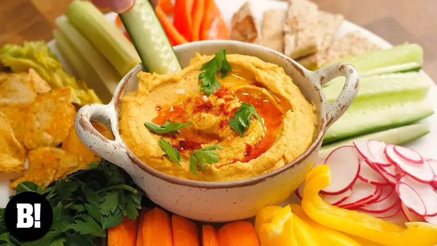 Vegan Protein Packed Hummus Bosh TV