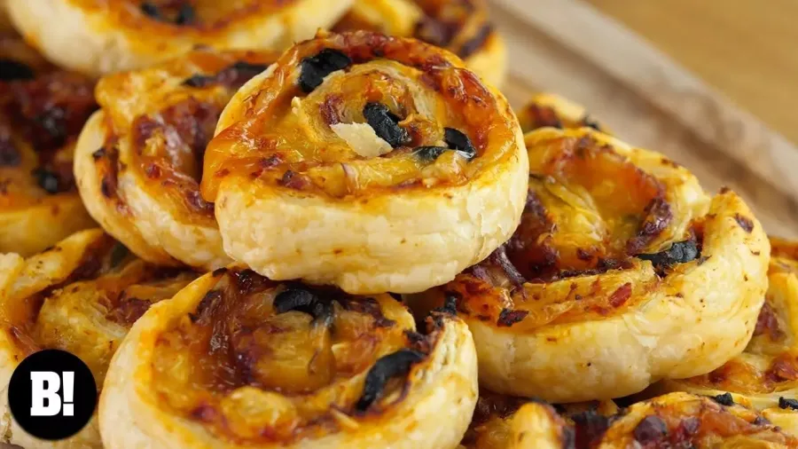 Vegan Puff Pizza Swirls Bosh TV