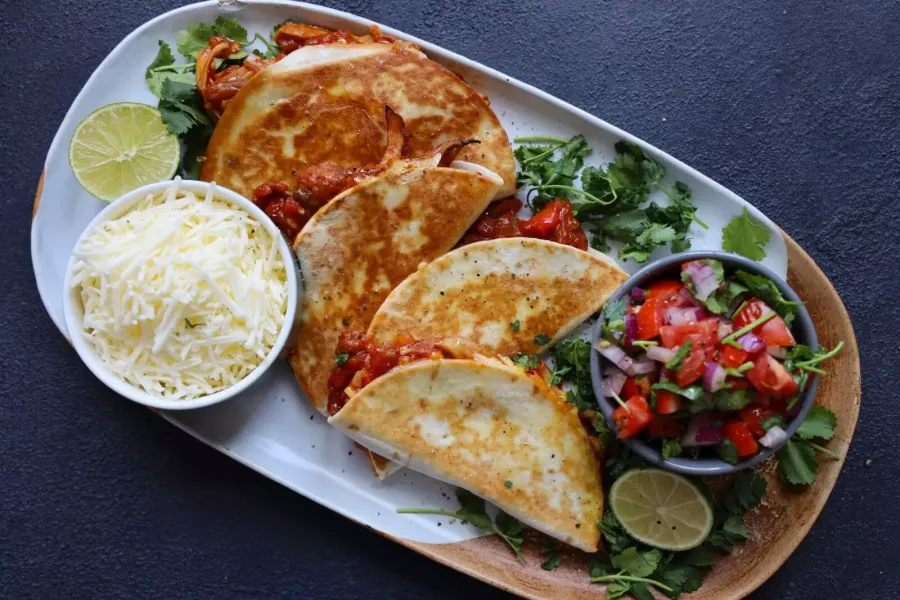 Vegan Pulled Aubergine Tacos Bosh TV