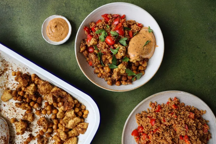 Vegan Punchy Protein Couscous Bosh TV