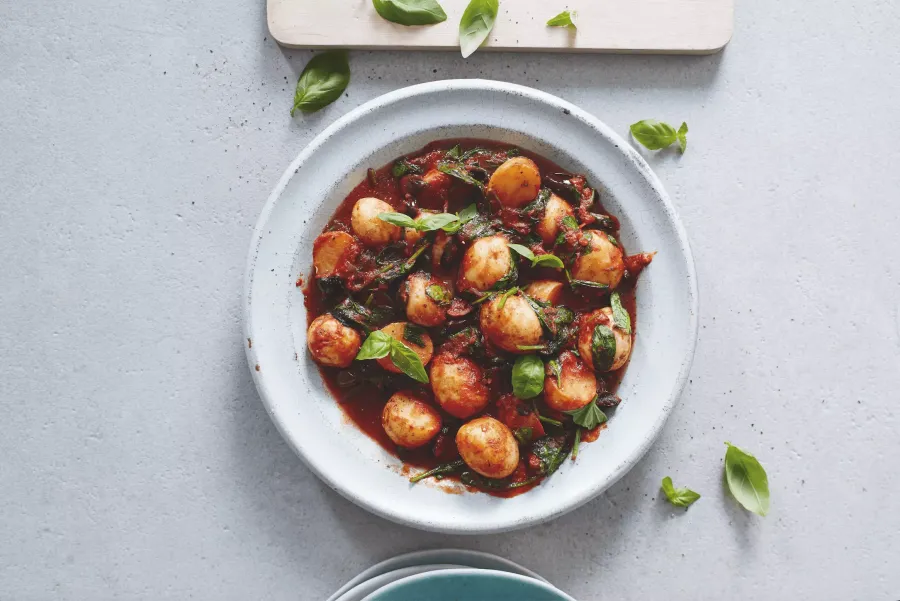Vegan Puttanesca Potato Stew Bosh TV