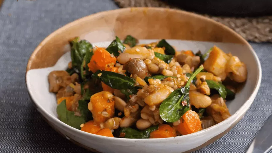 Vegan Rainbow Chestnut Stew  Bosh TV