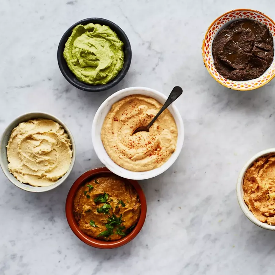 Vegan Roasted Garlic Hummus Bosh TV