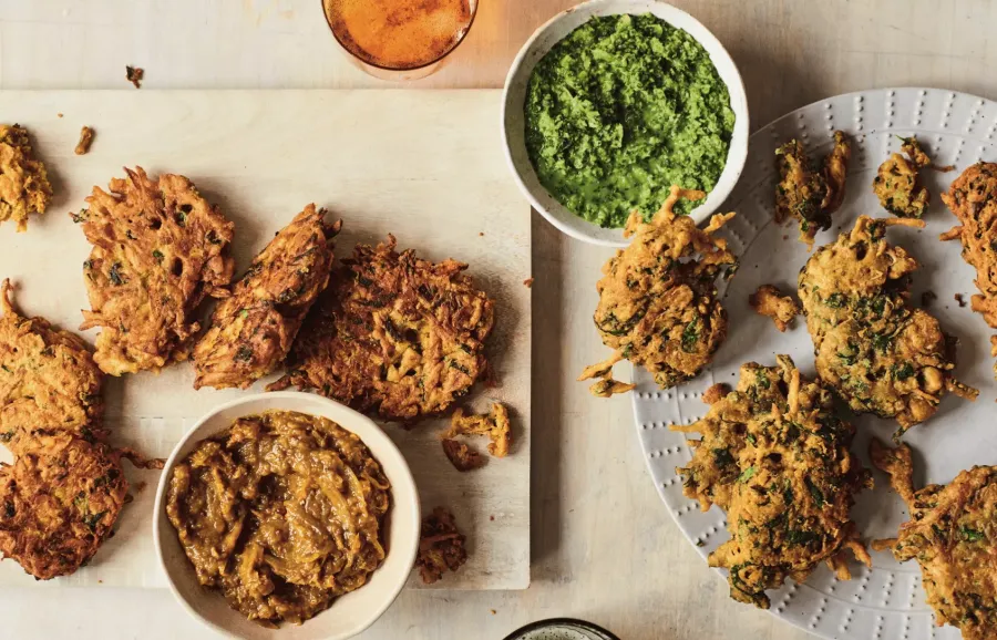 Vegan Saag Aloo Pakora Bosh TV