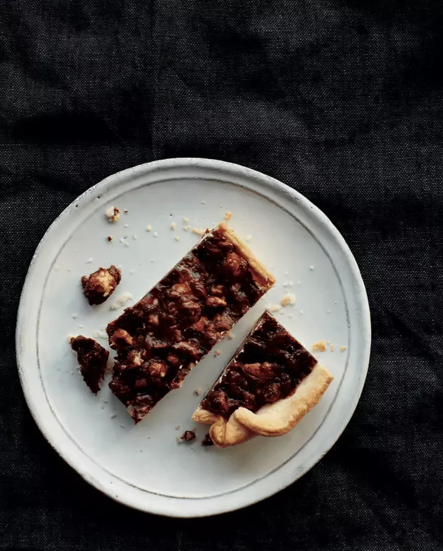 Vegan Salted Caramel Chocolate Crunch Tart Bosh TV