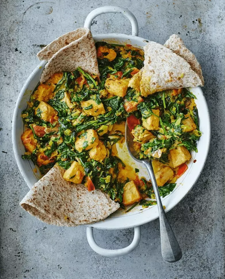Vegan Serious Saag 'Paneer' Bosh TV