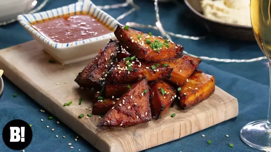 Vegan Sticky Ginger Glazed Tofu Bosh TV
