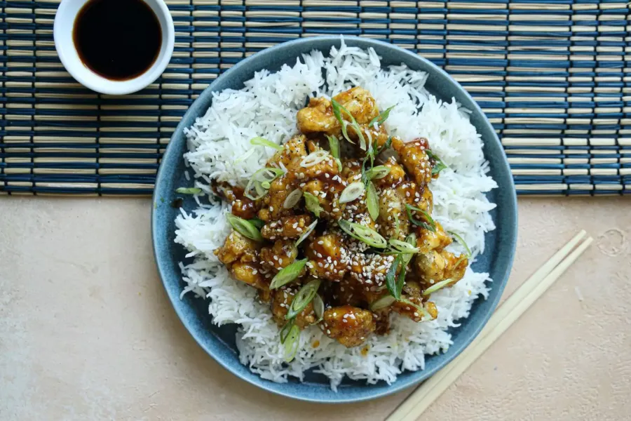 Vegan Sticky Orange Tofu Bosh TV