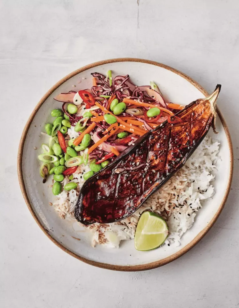 Vegan Sticky Teriyaki Aubergine  Bosh TV