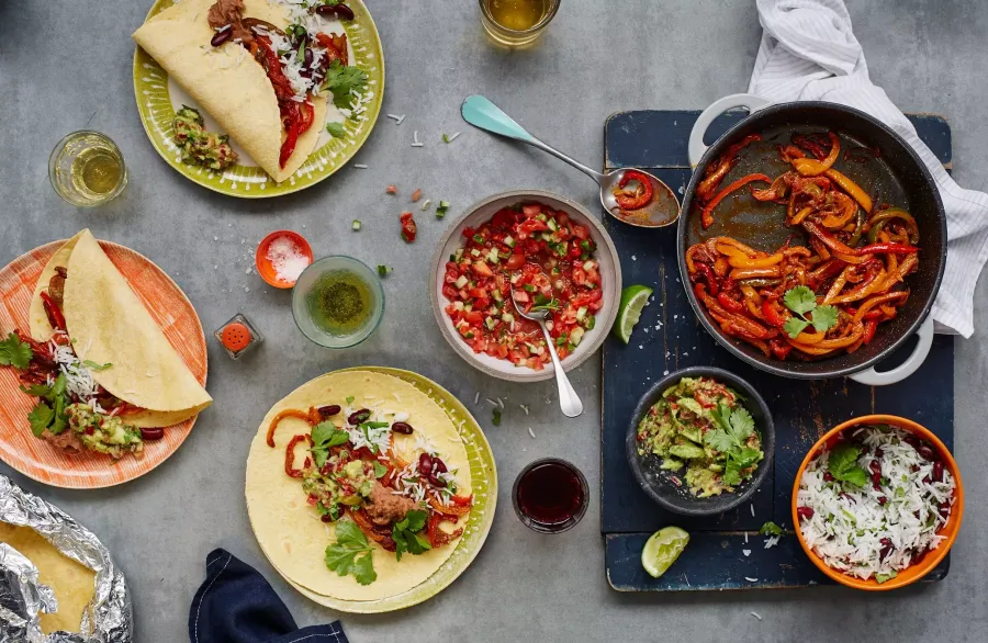 Vegan Sweet Pepper Fajitas Bosh TV