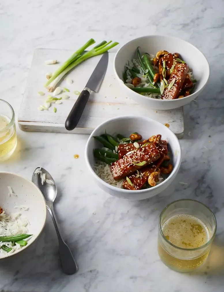Vegan Teriyaki Tempeh Bosh TV