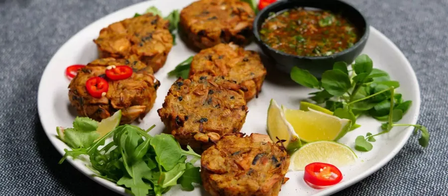 Vegan Thai No-Fishcakes Bosh TV