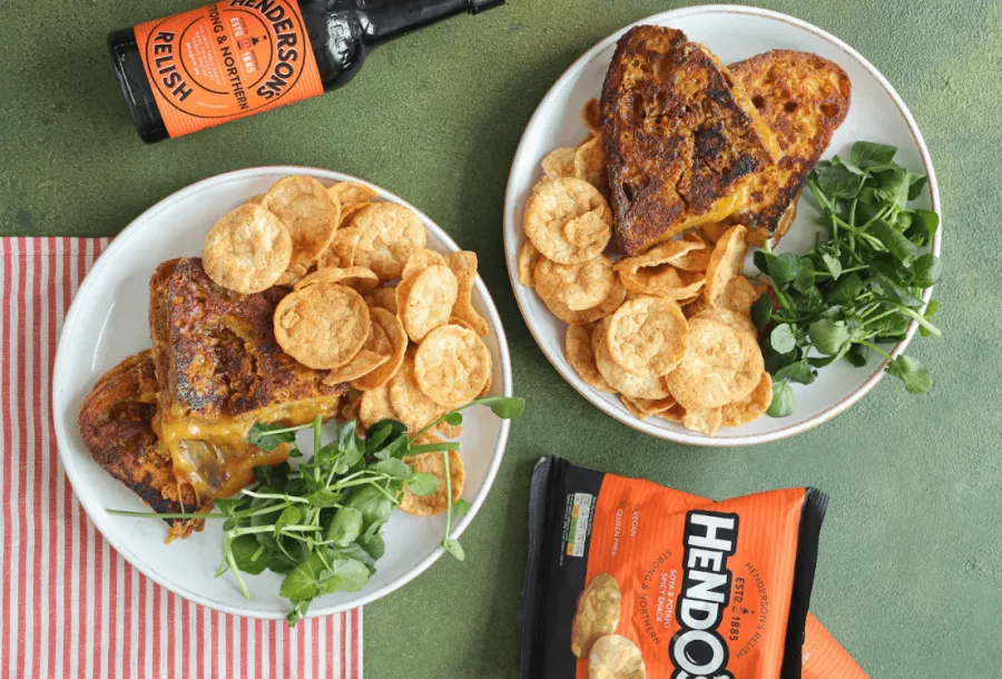 Vegan Ultimate Henderson’s Cheese Toastie BOSHTV