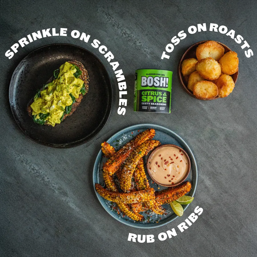 BOSH! Citrus & Spice Seasoning Recipe Inspo