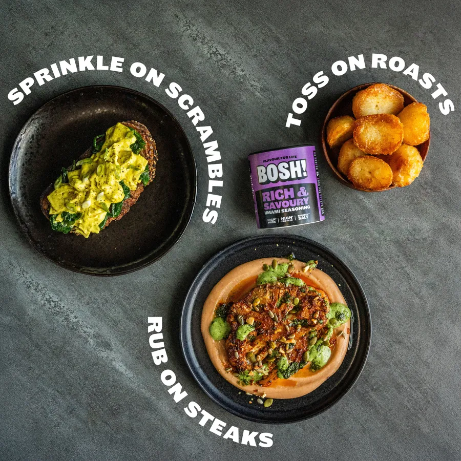 BOSH! Rice & Savoury Seasoning Recipe Inspo