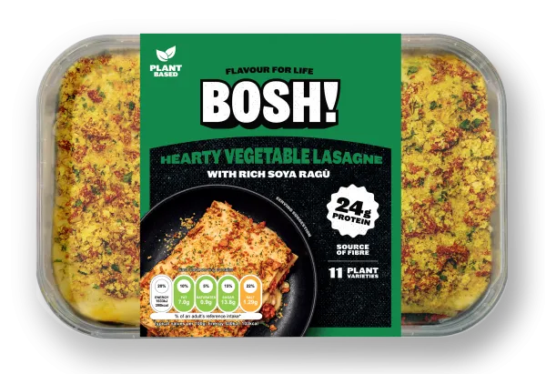 BOSH! Hearty Vegetable Lasagne