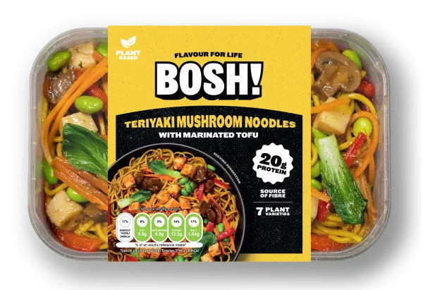 BOSH! Teriyaki Mushroom Noodles 